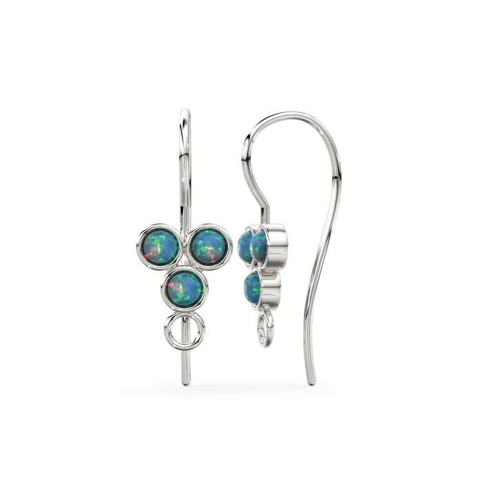 Earrings Jalvi Co Turquoise Ethiopian Opal Ear wires Pair Finding 30x10mm 20 GAUGE 14k 18k Solid Gold Brilliant Earrings Jalvi Co Turquoise Ethiopian Opal Ear wires Pair Finding 30x10mm 20 GAUGE 14k 18k Solid Gold Brilliant