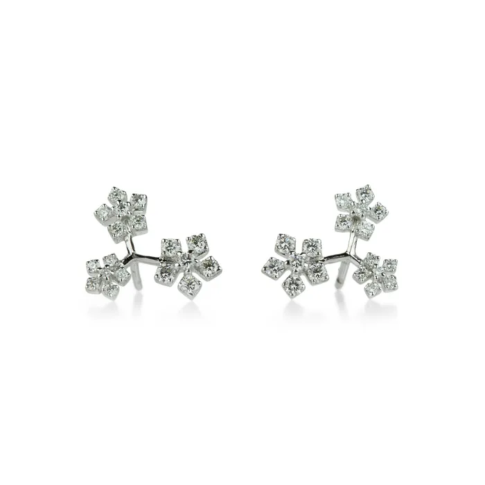 Earrings Sethi Couture Enchanted Garden Trio Stud Earrings