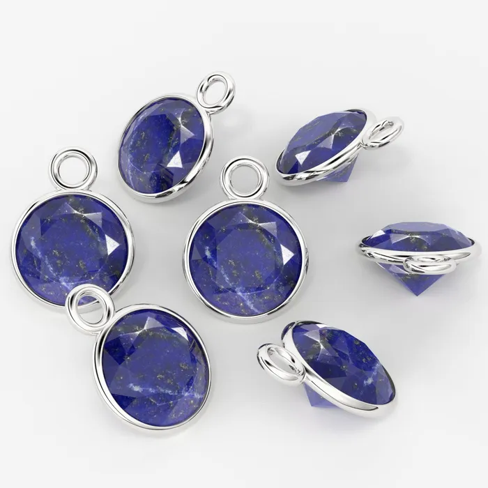 Jalvi Co 2pc 14k Solid Yellow Gold 6mm Natural Lapis Lazuli Charm Pendant Lapis Charm Solid Gold Charm Charm Necklaces Jalvi Co 2pc 14k Solid Yellow Gold 6mm Natural Lapis Lazuli Charm Pendant Lapis Charm Solid Gold Charm Charm Necklaces