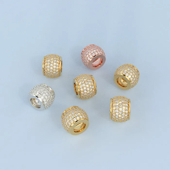 Jalvi Co PreStyled Sets Rondelle Real Pave Diamond 18k Solid Gold Eternity Rondelle Wheel Spacer Handmade Beads Jewelry Making Handmade Findings Diamond Roundel Jalvi Co PreStyled Sets Rondelle Real Pave Diamond 18k Solid Gold Eternity Rondelle Wheel Spacer Handmade Beads Jewelry Making Handmade Findings Diamond Roundel