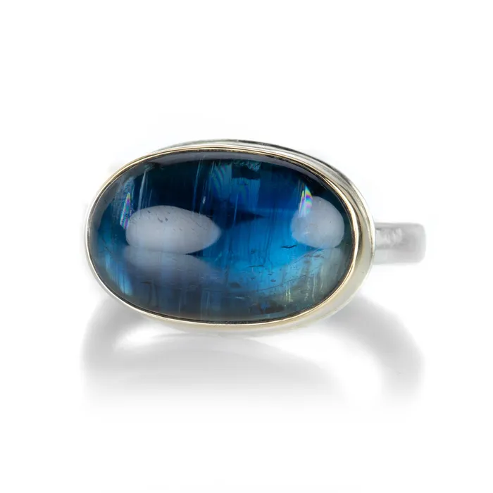 Jamie Joseph Rings Kyanite Mixed Metal Ring