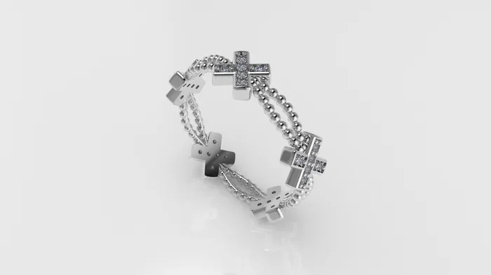 Jcm 21 jewelry 14K Ring with 30 DIAMONDS Stt Prong Filigree Star Style Cut Chanel Rings