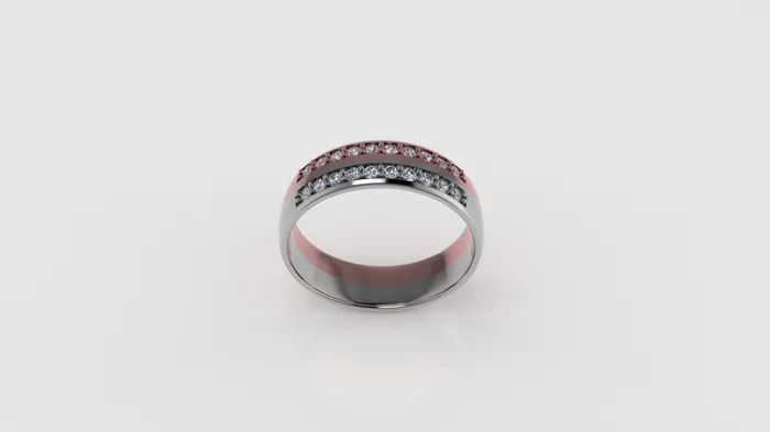 Jcm 21 jewelry Rings 14K Gold Wedding Ring with 20 Diamonds STT Cut Chanel For men or women Jcm 21 jewelry Rings 14K Gold Wedding Ring with 20 Diamonds STT Cut Chanel For men or women