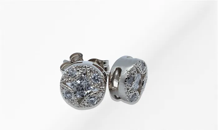 JCM DESIGN JEWELRY Earrings 14K 060ct tw Stud Diamond Earrings