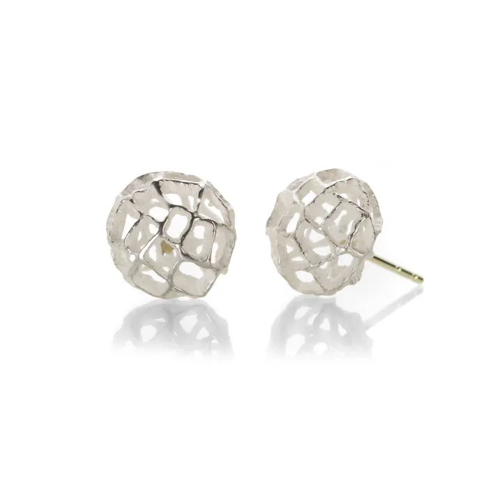 John Iversen Earrings Tiny Basket Earrings