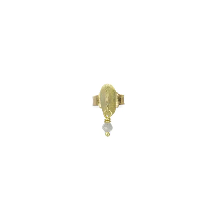Lene Vibe Single Thorn Stud Earring with Diamond Drop Earrings Lene Vibe Single Thorn Stud Earring with Diamond Drop Earrings