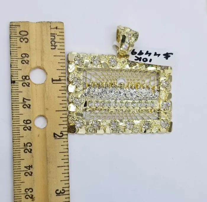 Necklaces 10k Real Yellow Gold Last supper Byzantine 28Chain Mens Necklace Gold and Diamond Necklaces 10k Real Yellow Gold Last supper Byzantine 28Chain Mens Necklace Gold and Diamond