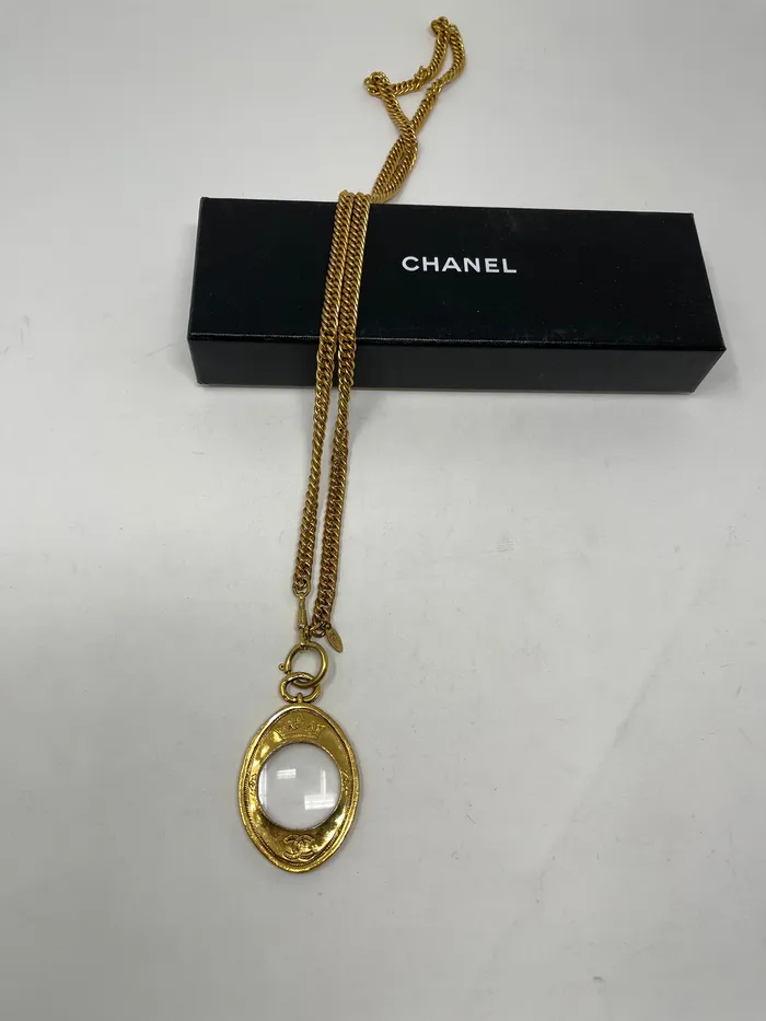 Necklaces Chanel Magnifying Glass Necklace Chanel