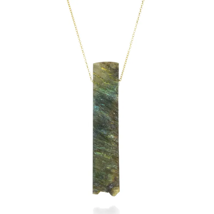 Necklaces Margaret Solow Spectrolite Crystal Necklace