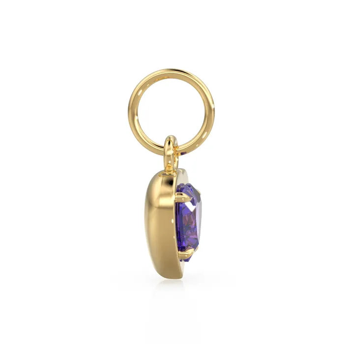PreStyled Sets Jalvi Co 2 Sided Amethyst Puff Heart Solid Gold Charm Natural Purple Gemstone Handmade Gold Pendant 14k Solid Yellow Gold Jewelry Making Finding PreStyled Sets Jalvi Co 2 Sided Amethyst Puff Heart Solid Gold Charm Natural Purple Gemstone Handmade Gold Pendant 14k Solid Yellow Gold Jewelry Making Finding