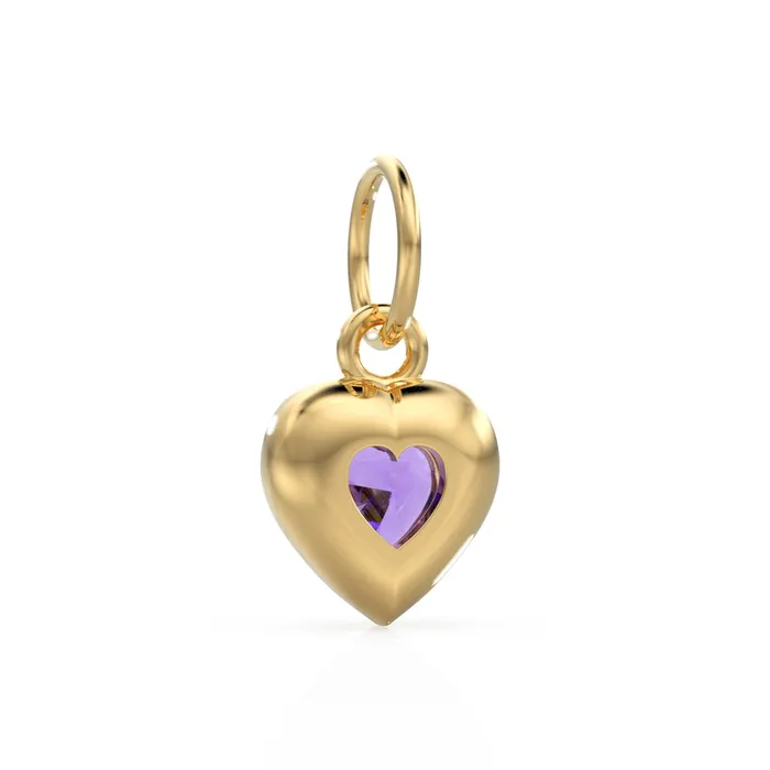 PreStyled Sets Jalvi Co 2 Sided Amethyst Puff Heart Solid Gold Charm Natural Purple Gemstone Handmade Gold Pendant 14k Solid Yellow Gold Jewelry Making Finding PreStyled Sets Jalvi Co 2 Sided Amethyst Puff Heart Solid Gold Charm Natural Purple Gemstone Handmade Gold Pendant 14k Solid Yellow Gold Jewelry Making Finding
