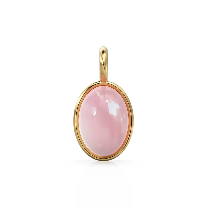 Rose Quartz 14k Gold Charms Dainty Gold Charms Price per piece Necklace Findings Oval Charms Wholesale Charms Jalvi Co Necklaces Rose Quartz 14k Gold Charms Dainty Gold Charms Price per piece Necklace Findings Oval Charms Wholesale Charms Jalvi Co Necklaces