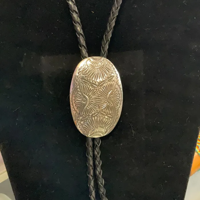 Sterling Silver Concho Bolo Turneys Rings