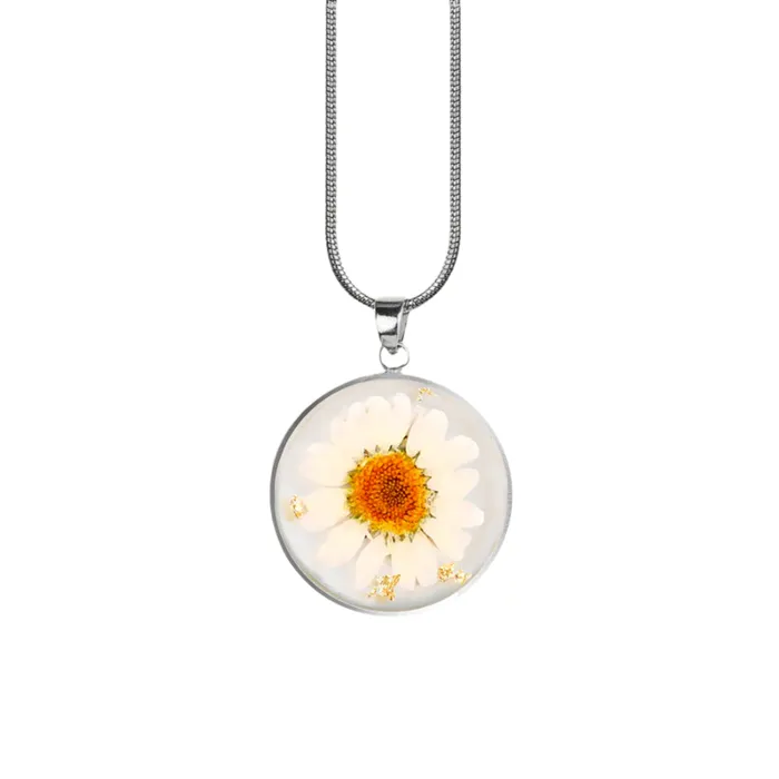 Ashley Jewels Necklaces Birth Month Pressed Flower Keepsake Necklace