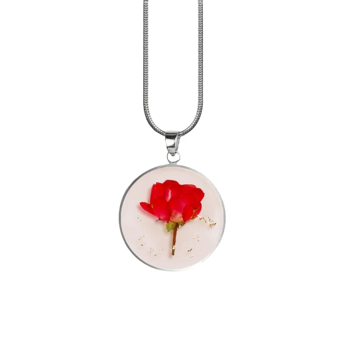 Ashley Jewels Necklaces Birth Month Pressed Flower Keepsake Necklace