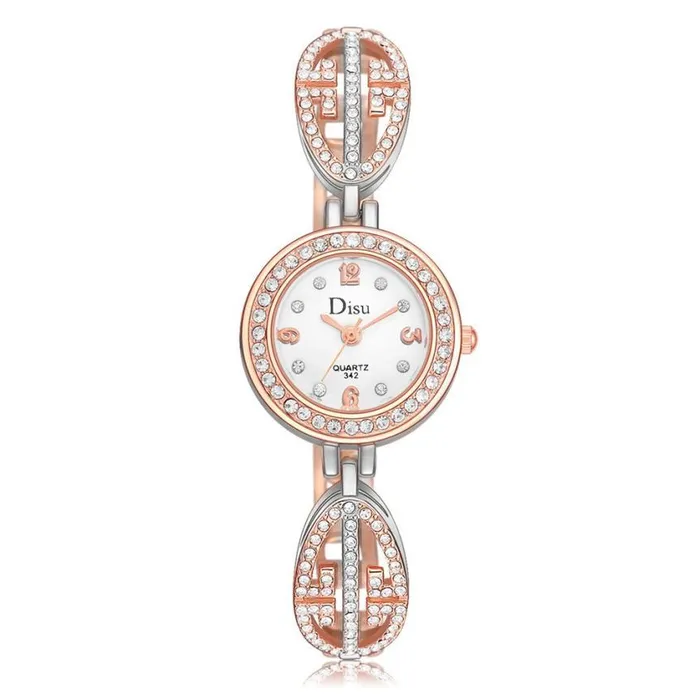 Bracelets sparklingselections Elegant Rhinestone Bracelet Watch