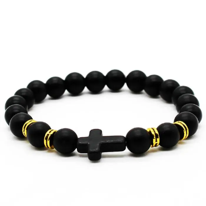 Bracelets sparklingselections Matte Stone Unisex Bracelet For WomenMen Yoga Beads Bracelets Bracelets sparklingselections Matte Stone Unisex Bracelet For WomenMen Yoga Beads Bracelets