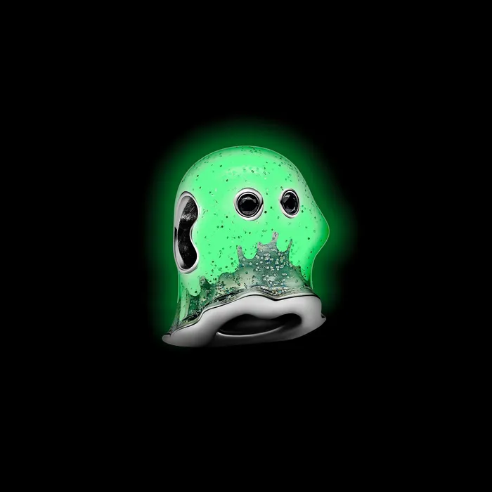 Charm Necklaces Pandora Glowinthedark Boo Ghost Charm Pandora