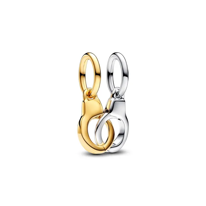Charm Necklaces Pandora Pandora Openable Splittable Handcuffs Dangle Charm