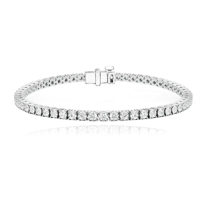 Classic Diamond Tennis Bracelet 6cts Alev Collection Bracelets