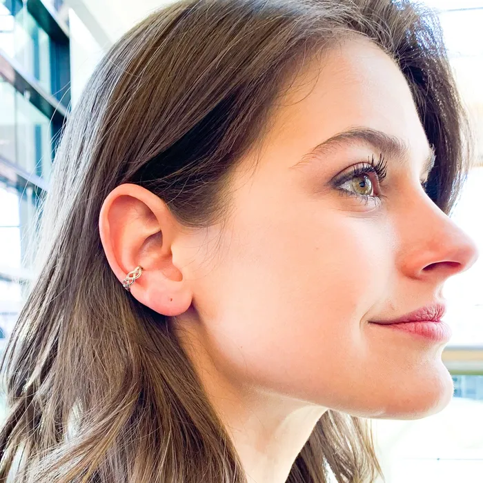 Earrings Braid Conch Ear Cuff Sterling Silver Hoops By Hand Earrings Braid Conch Ear Cuff Sterling Silver Hoops By Hand