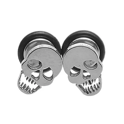 Earrings sparklingselections Unisex Barbell Skull Ear Studs Earring