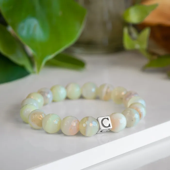 Elisa Ilana Initial Stretch Mothers Bracelet LXL Additional Charge Bracelets