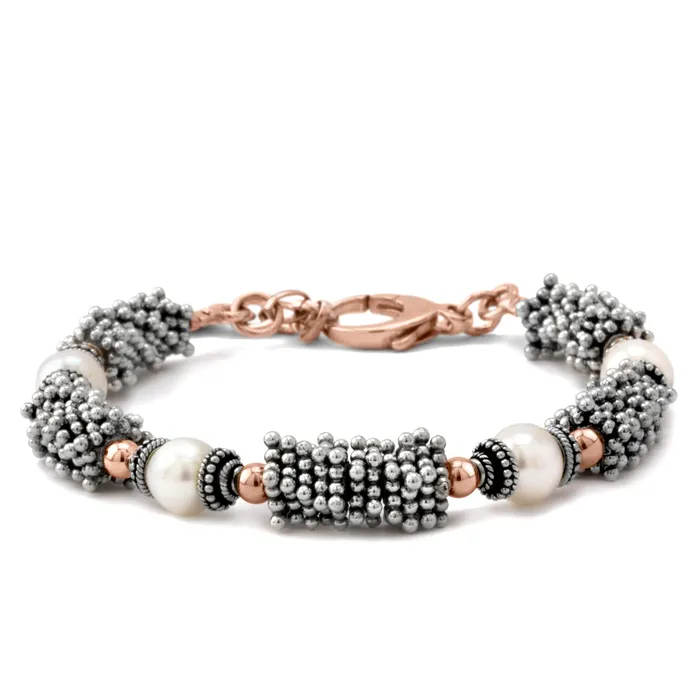 FivePointe Pearl and Rose Bracelet Elisa Ilana Bracelets