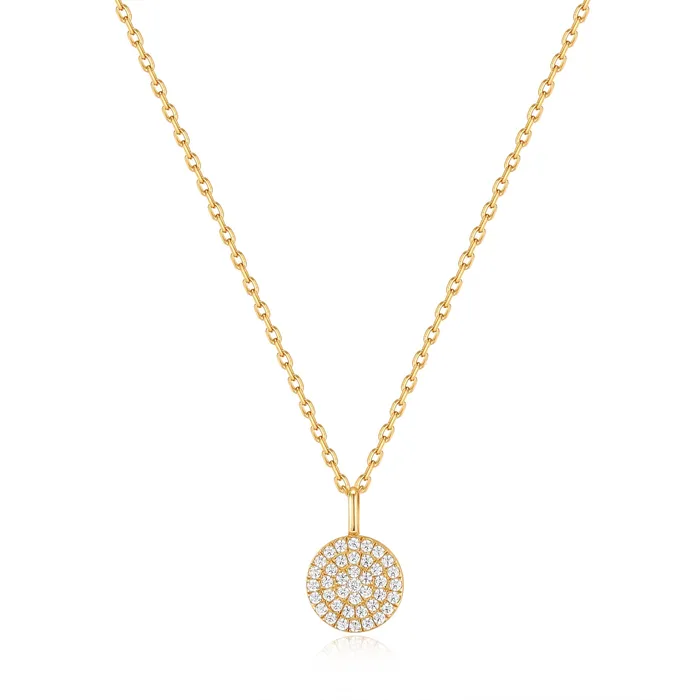 Glam Rock Glam Disc Pendant Necklace Ania Haie Necklaces