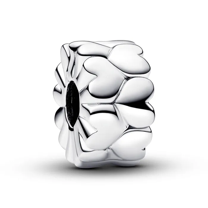 Heart Pattern Clip Charm Pandora Charm Necklaces