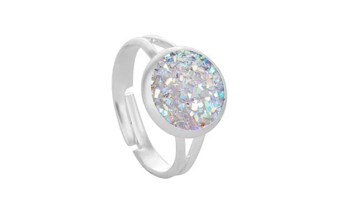 Natural Crystal Women Ring sparklingselections Rings