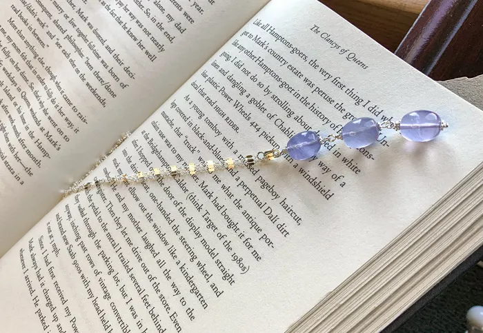 Necklaces Elisa Ilana Lavender Chalcedony in Sterling Silver Necklace