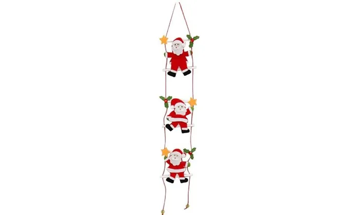 Necklaces sparklingselections 3 Santa Claus Climbing On Christmas Tree Ornaments For Home Decoration Necklaces sparklingselections 3 Santa Claus Climbing On Christmas Tree Ornaments For Home Decoration