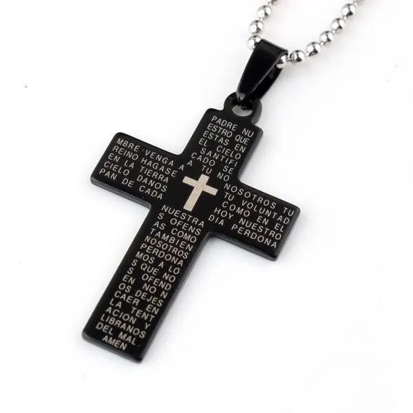 Necklaces sparklingselections Holy Bible Cross Pendant Necklaces For Women Necklaces sparklingselections Holy Bible Cross Pendant Necklaces For Women