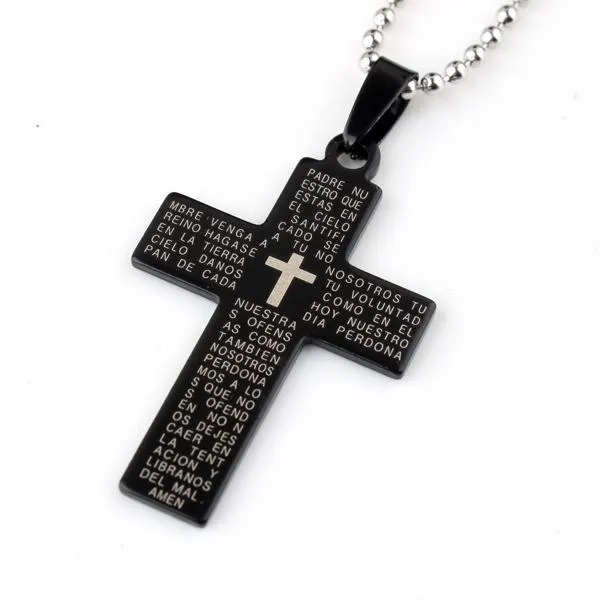 Necklaces sparklingselections Holy Bible Cross Pendant Necklaces For Women Necklaces sparklingselections Holy Bible Cross Pendant Necklaces For Women