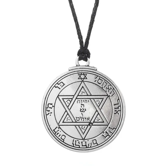 New Dawapara Key of Solomon Seal Pendant sparklingselections Necklaces