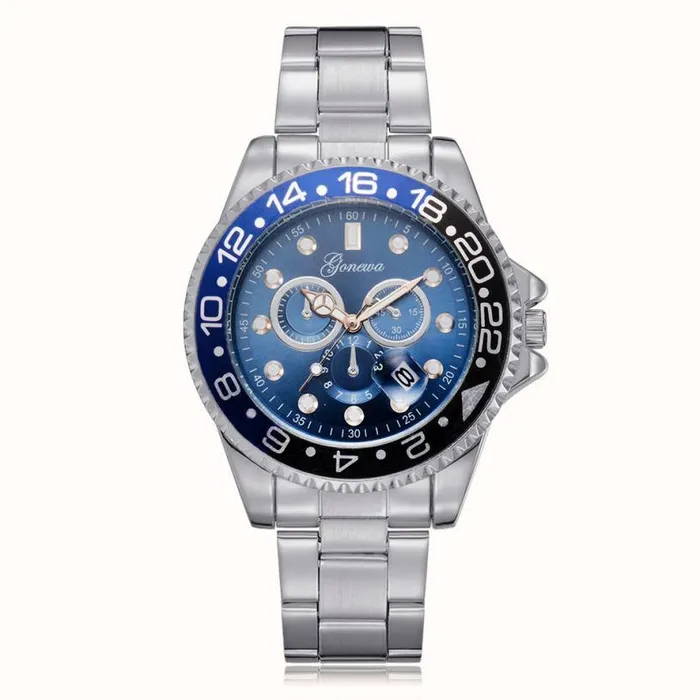 New Men Luxury Stainless Steel Wrist Watches sparklingselections Bracelets