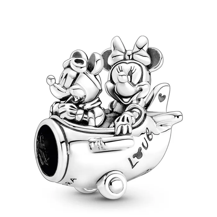 Pandora Charm Necklaces Pandora Disney Mickey Mouse Minnie Mouse Airplane Charm Pandora Charm Necklaces Pandora Disney Mickey Mouse Minnie Mouse Airplane Charm