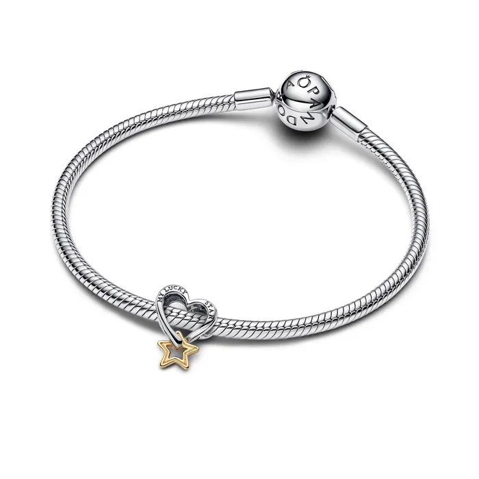 Pandora Charm Necklaces Pandora Lucky Star Heart Charm