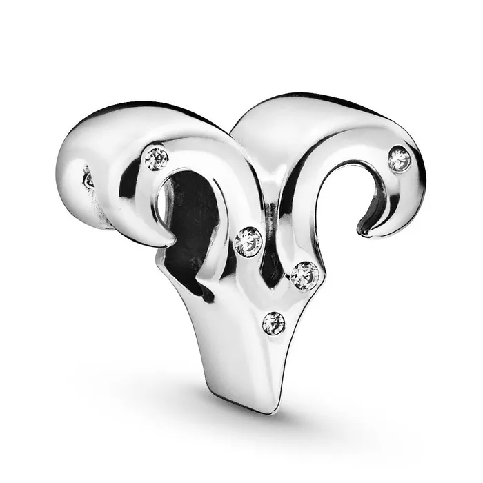 Pandora Charm Necklaces Pandora Sparkling Aries Zodiac Charm