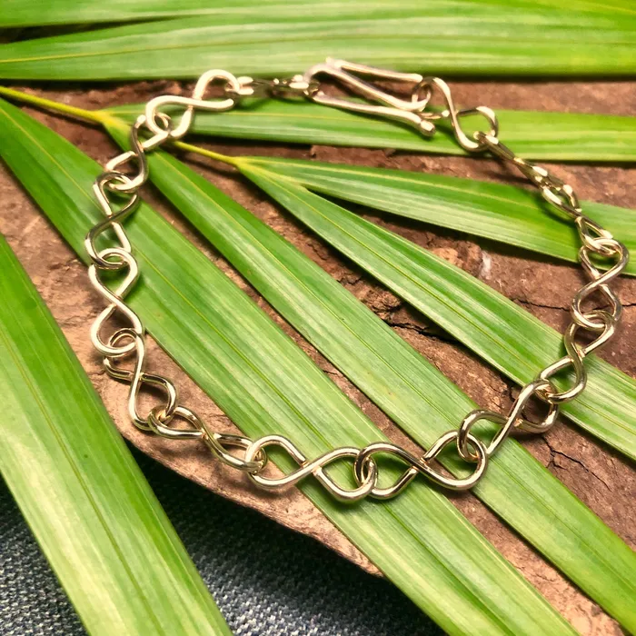 Rings Crucian Gold 14K Gold Infinity Anklet
