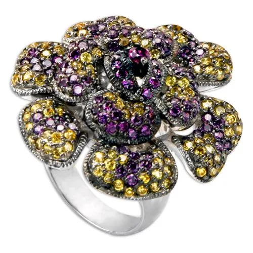 Rings Flower Bling Ring337826 Elisa Ilana