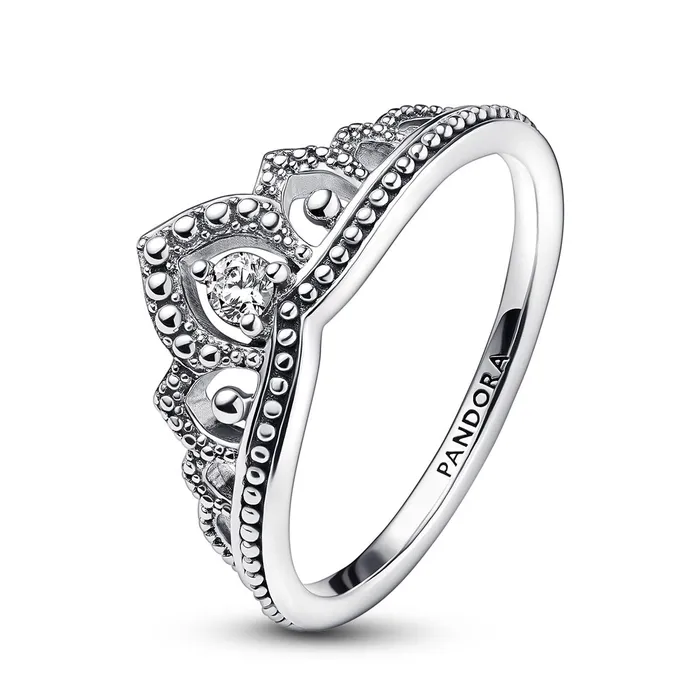 Rings Pandora Regal Beaded Tiara Ring Pandora