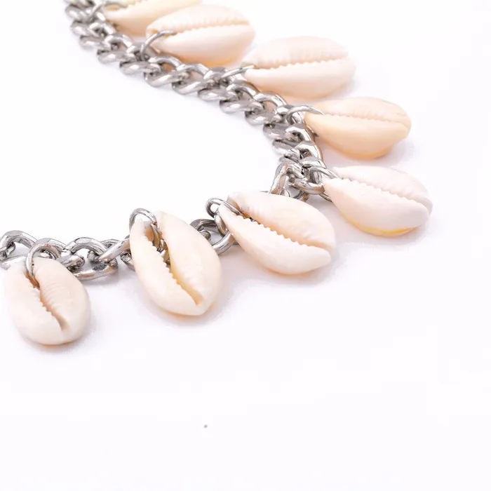 sparklingselections Bracelets Handmade Shell Tassel Pendant Barefoot Ankle Bracelet For Women sparklingselections Bracelets Handmade Shell Tassel Pendant Barefoot Ankle Bracelet For Women