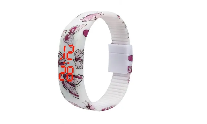 sparklingselections Bracelets Silicone Digital Bracelet Wrist for Children