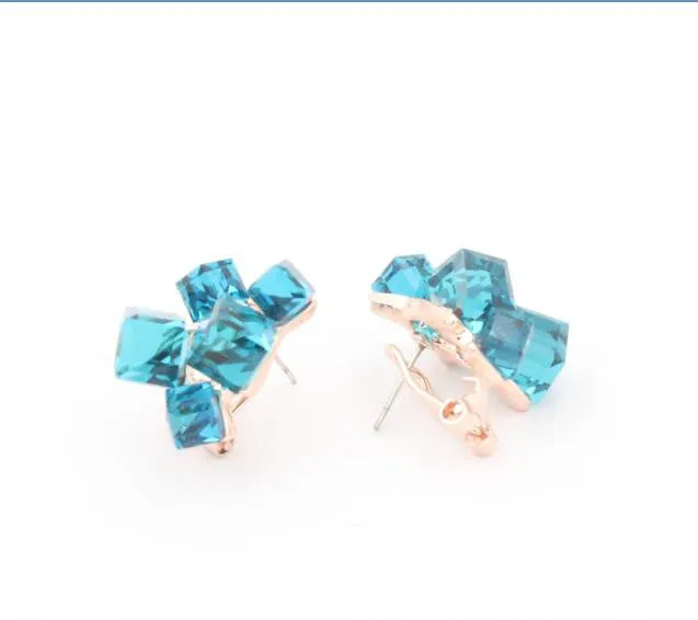 sparklingselections Earrings Blue Multi Ling Angle Gem Womens Ear Studs Luxury Blue Crystals Trendy Daily Use Earrings Jewelry sparklingselections Earrings Blue Multi Ling Angle Gem Womens Ear Studs Luxury Blue Crystals Trendy Daily Use Earrings Jewelry
