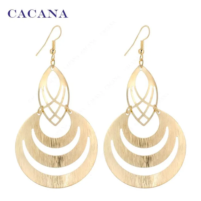 sparklingselections Earrings Hollow Fashion Dangle Long Earrings For Women