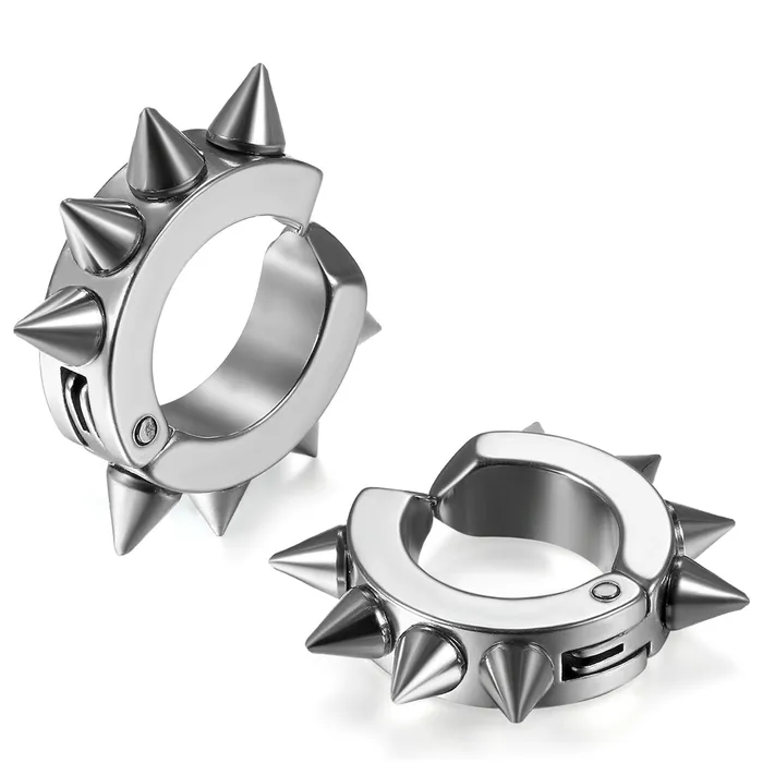 sparklingselections Earrings Steampunk Screw Spike Rivet Stud Earring