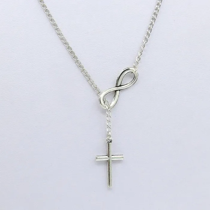 sparklingselections Necklaces Fashion Cross Pendant Necklace