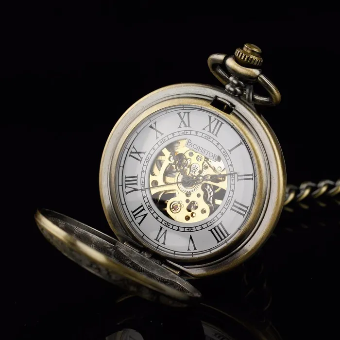 sparklingselections Necklaces Vintage Necklace Mechanical Skeleton Pendant Mechanical Pocket Watch sparklingselections Necklaces Vintage Necklace Mechanical Skeleton Pendant Mechanical Pocket Watch